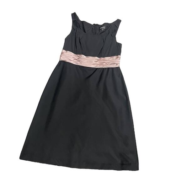 Adrianna Papell Dresses & Skirts - Adrianna Papell Womens Size 10 Sleeveless Pink Silky Cocktail Dress Black
